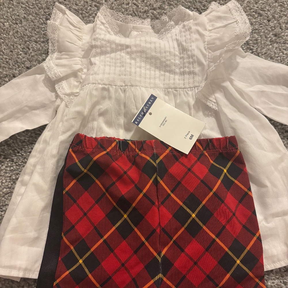 Ralph Lauren baby girl set